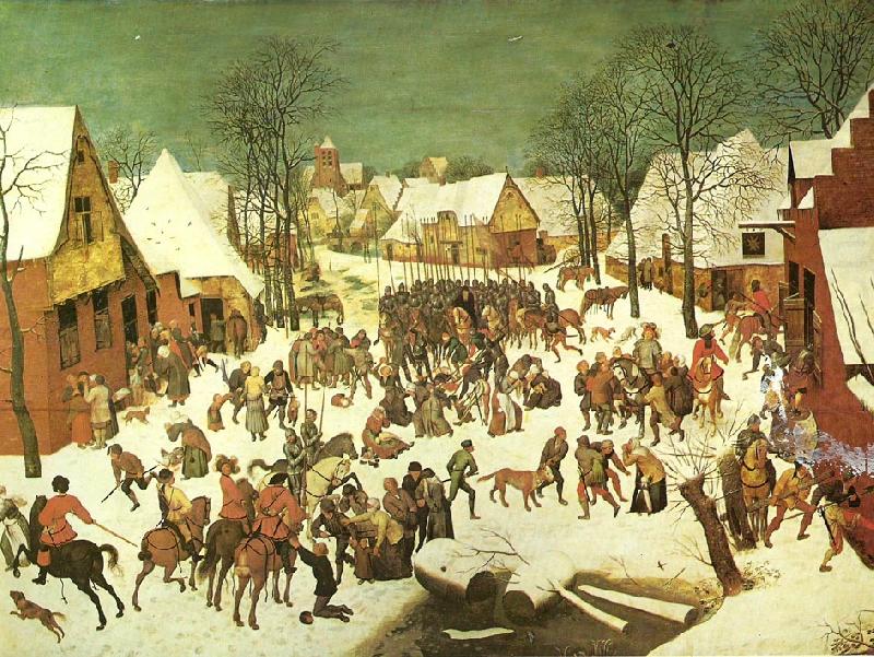 barnamorden i betlehem., Pieter Bruegel